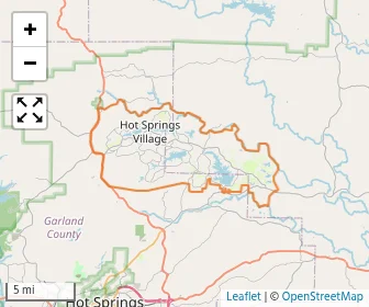 Area schools map